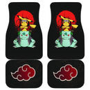 Pokemon Akatsuki Naruto Car Floor Mats Anime Car Accessories Nearkii