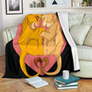Lion Love Premium Blanket Nearkii