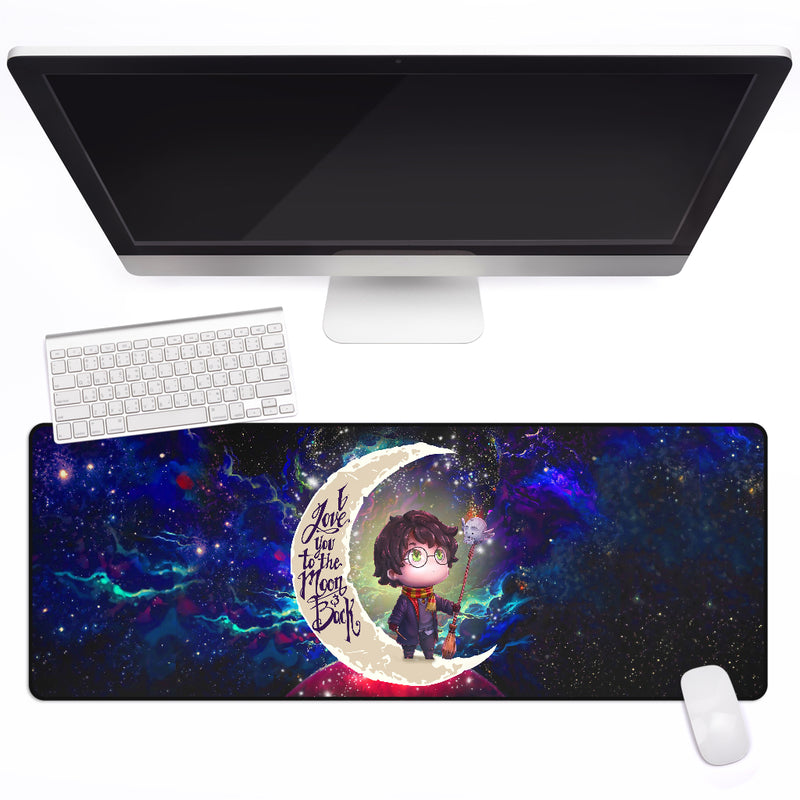 Harry Potter Chibi Love You To The Moon Galaxy Mouse Mat Nearkii