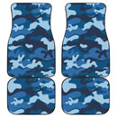 Camo Bright Blue Car Floor Mats Car Accessories Nearkii