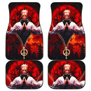 Sukuna Jujutsu Kaisen Darkness Hippie Galaxy Zipper Car Floor Mats Car Accessories Nearkii