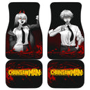 Chainsaw Man Denji X Power Car Floor Mats Car Accessories Nearkii