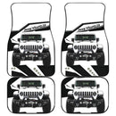 White Jeep Car Floor Mats Car Accessories Nearkii
