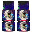 Vegeta And Bulma Dragon Ball Love You To The Moon Galaxy Car Floor Mats Car Accessories Nearkii