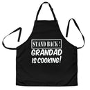 Stand Back Grandad Is Cooking BBQ Cooking Novelty Custom Apron Best Gift For Anyone Who Loves Cooking