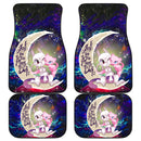 Pokemon Couple Mew Mewtwo Love You To The Moon Galaxy Car Mats Nearkii