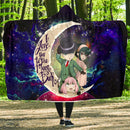 Spy.x.Family Love You To The Moon Galaxy Economy Hooded Blanket Nearkii