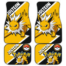 Jolteon Car Floor Mats Custom Anime Pokemon Car Interior Accessories Nearkii
