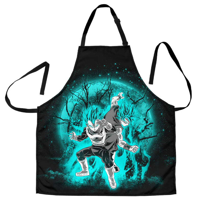 Goku Vegeta Moonlight Custom Apron Best Gift For Anyone Who Loves Cooking Nearkii