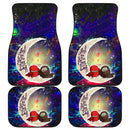Among Us Couple Love You To The Moon Galaxy Car Mats Nearkii