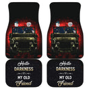 Gojo Geto Jujutsu Kaisen Ride Jeep Halloween Funny Anime Moonlight Darkness Car Floor Mats Car Accessories Nearkii