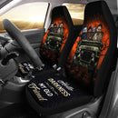 Moonlight Halloween Horror Movies Ride Jeep Funny Premium Custom Car Seat Covers Decor Protectors Nearkii