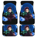 Tanjiro Cloud Demon Slayer Car Floor Mats Car Accessories Nearkii