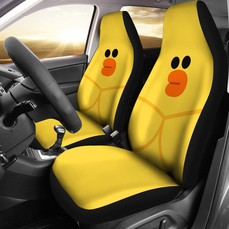 Yellow Chicken Premium Custom Car Seat Covers Decor Protectors Nearkii