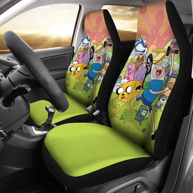 Adventure Time Premium Custom Car Seat Covers Decor Protectors 6 Nearkii