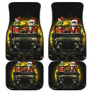 Jack Nightmare Before Christmas And Grinch Ride Jeep Moonlight Hallowwen Car Floor Mats Car Accessories