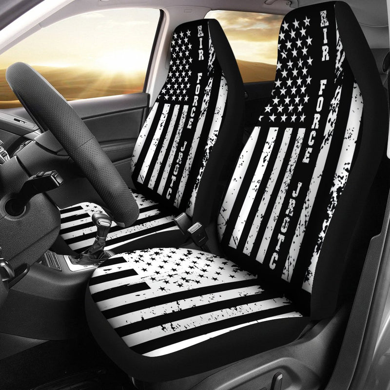 Best Usaf Jrotc Air Force Junior Rotc W Us Flag Premium Custom Car Seat Covers Decor Protector Nearkii