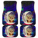 Cute Owl Love You To The Moon Galaxy Car Mats Nearkii