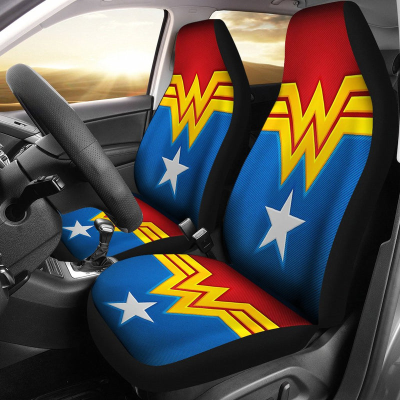 Wonder Woman Premium Premium Custom Car Seat Covers Decor Protector Nearkii