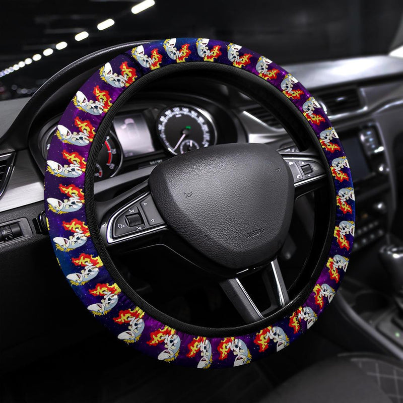 Ponyta Pokemon Anime Custom Car Steering Wheel Cover Nearkii