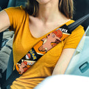 Vulpix car seat belt covers Anime Pokemon Custom Car Accessories Nearkii