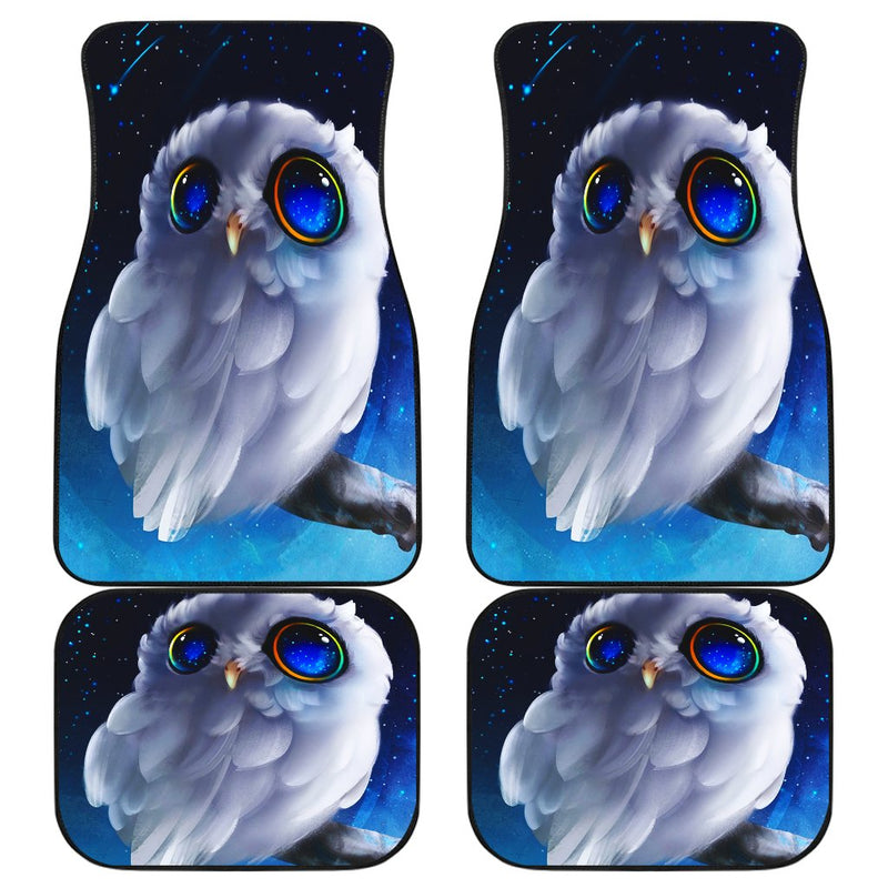 Owl Front And Back Car Mats (Set Of 4) Nearkii