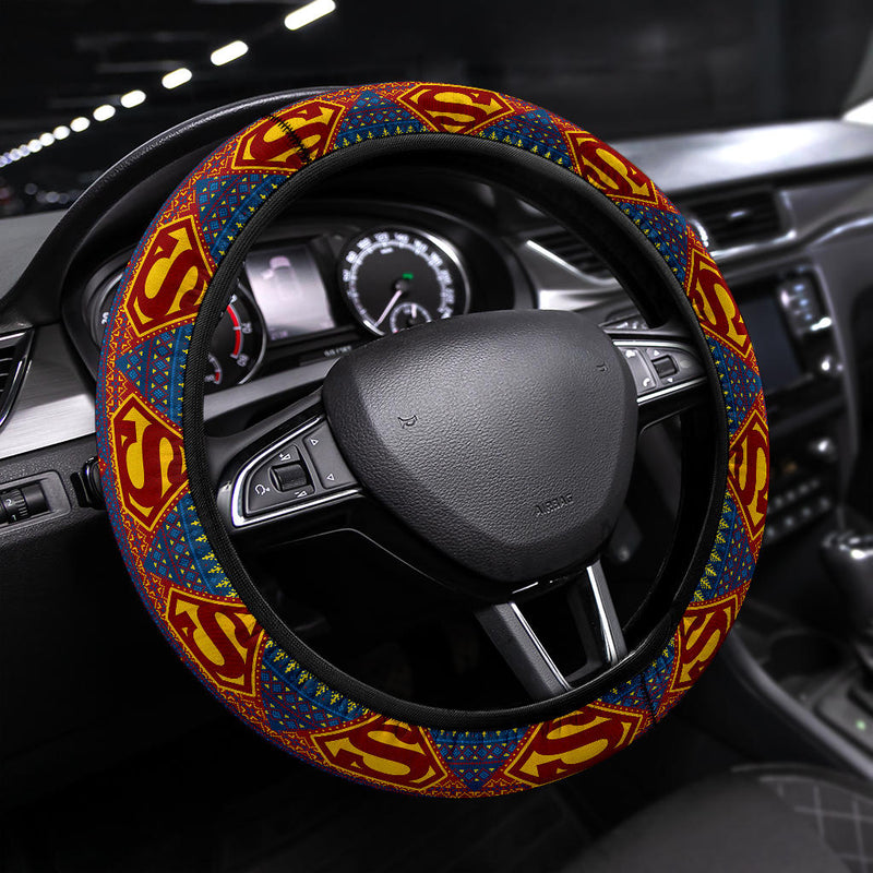 Superman Premium Custom Car Steering Wheel Cover Nearkii