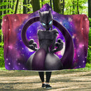 Mewtwo Galaxy Pokemon Economy Hooded Blanket Nearkii