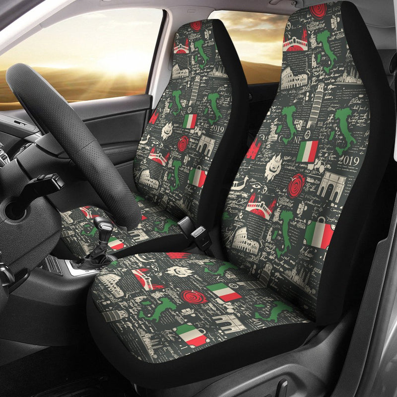 Best Abstract Seamless Pattern Italy Premium Custom Car Seat Covers Decor Protector Nearkii