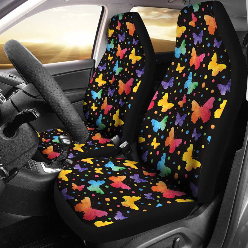 Butterfly Water Color Premium Premium Custom Car Premium Custom Car Seat Covers Decor Protectors Decor Protector Nearkii
