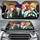 Chainsaw Man Denji Pochita Makima Aki Power Car Auto Sunshades Nearkii