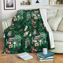 Harry Potter Green Premium Blanket Nearkii
