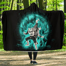 Goku Vegeta Moonlight Economy Hooded Blanket Nearkii