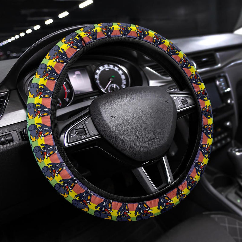 Garchomp Pokemon Anime Custom Car Steering Wheel Cover Nearkii