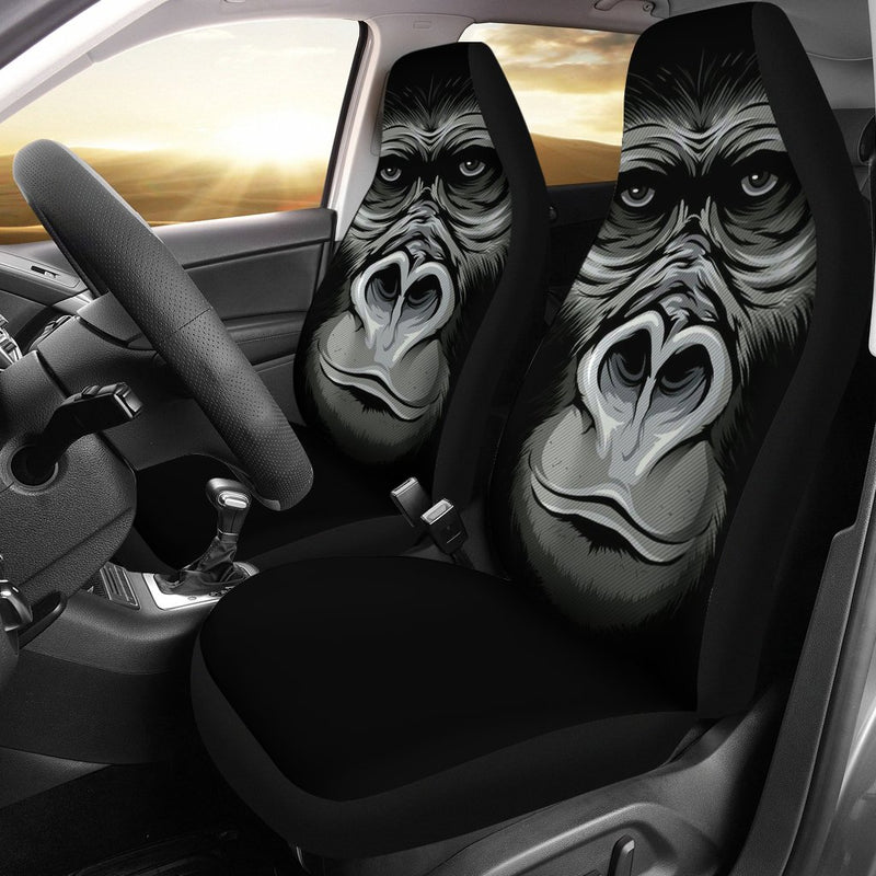 Monkey 3D Premium Custom Car Seat Covers Decor Protectors Nearkii