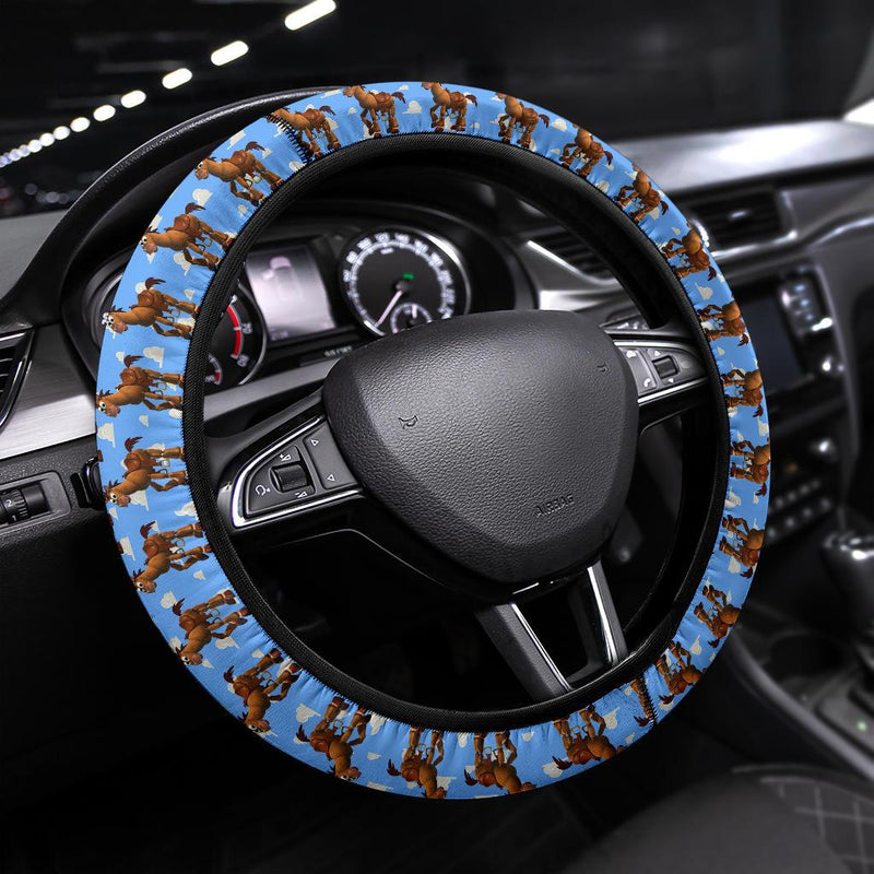 Toy Story Bullseye Car Steering Wheel Cover