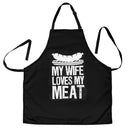 My Wife Love My Meats Custom Apron Best Gift For Anyone Who Loves Cooking Nearkii