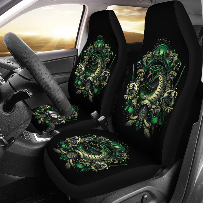 House Of The Cunning Harry Potter Premium Custom Car Seat Covers Decor Protector