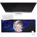 Pokemon Couple Mew Mewtwo Love You To The Moon Galaxy Mouse Mat Nearkii