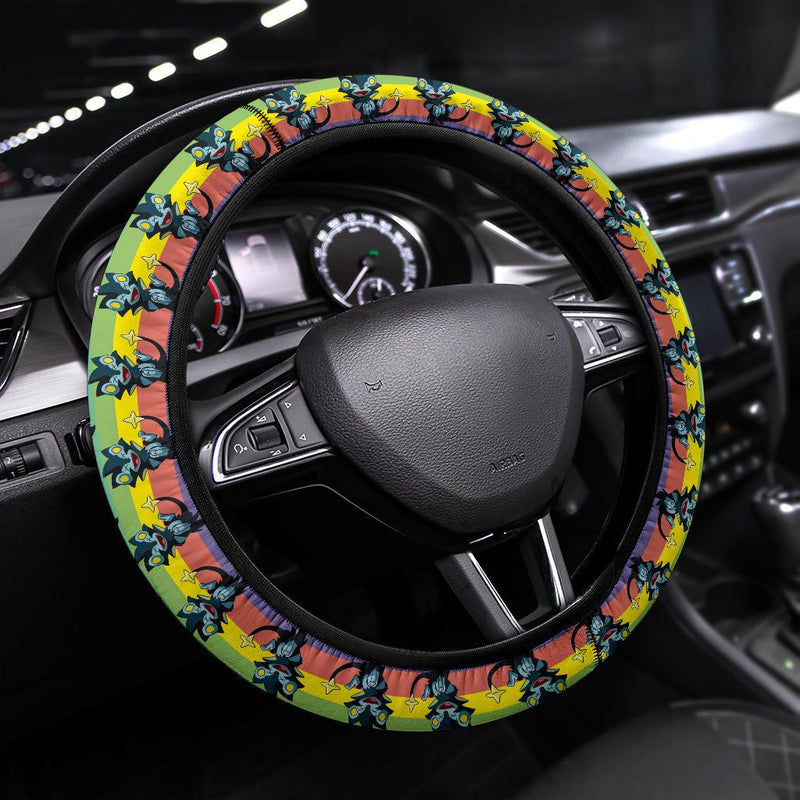 Luxio Pokemon Anime Custom Car Steering Wheel Cover Nearkii