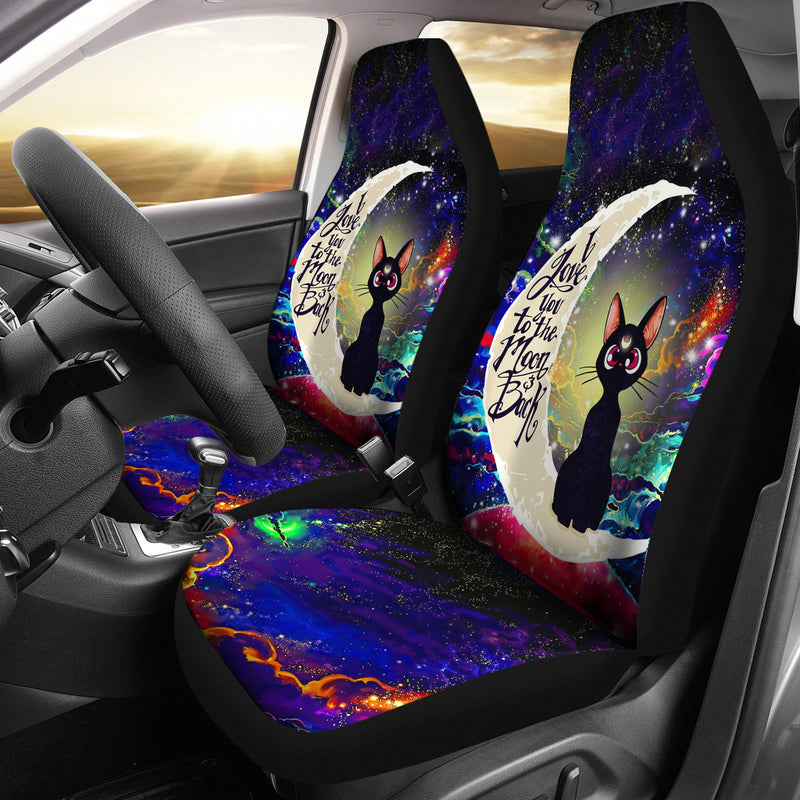 Cat Sailor Moon Love You To The Moon Galaxy Car Seat Covers Nearkii