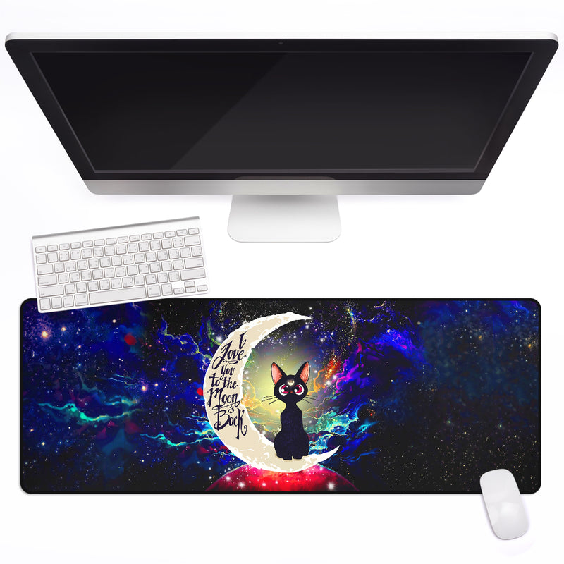Sailor Moon Cat Love You To The Moon Galaxy Mouse Mat Nearkii