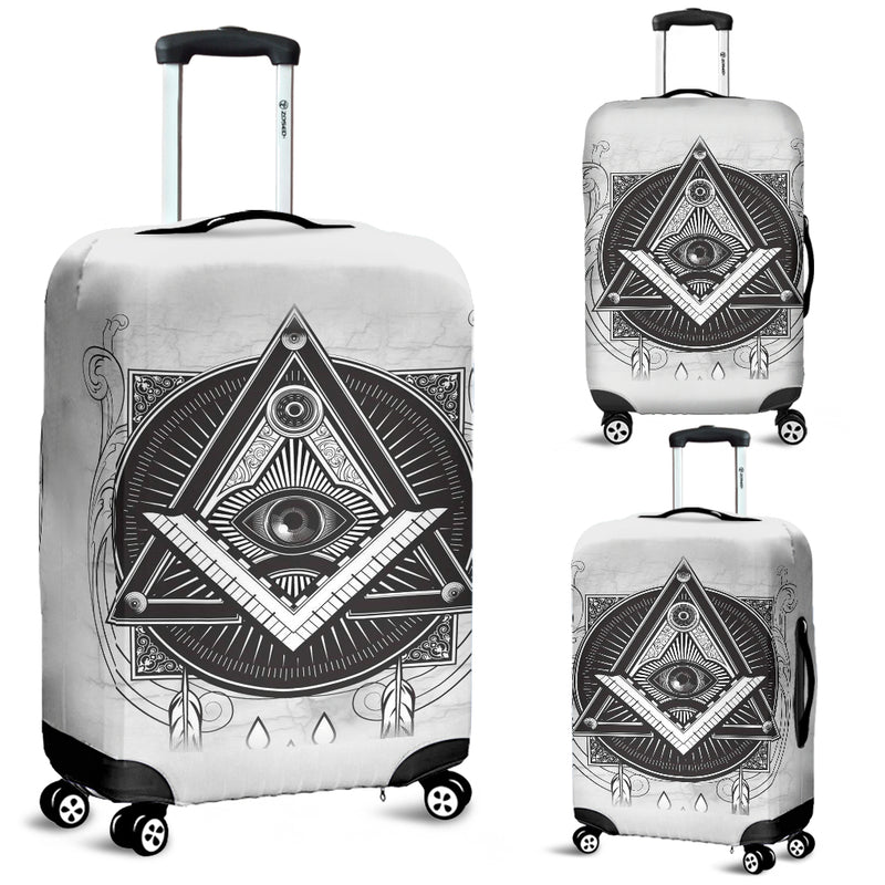 Illuminati Luggage Cover Suitcase Protector Nearkii