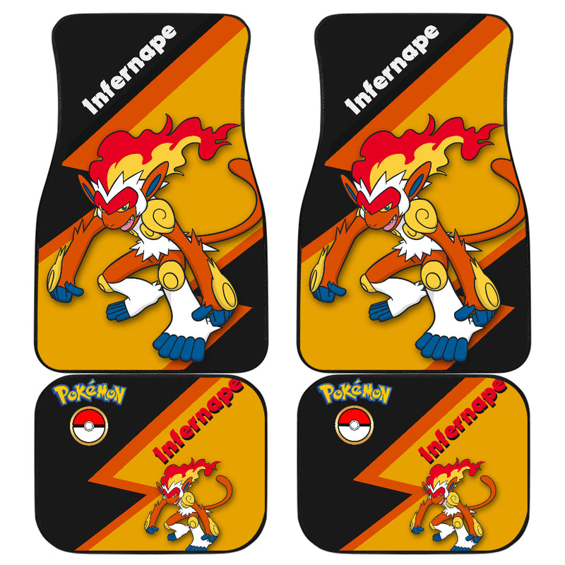 Infernape Pokemon Car Floor Mats Car Accessories Nearkii