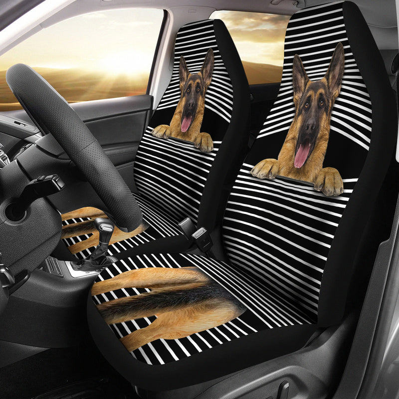 German Shepherd Premium Custom Car Seat Covers Decor Protectors Nearkii