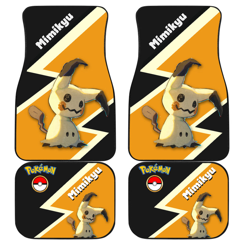 Mimikyu Pokemon Car Floor Mats Car Accessories Nearkii