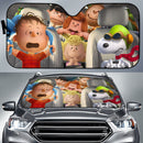 Funny Snoopy Driving Car Auto Sunshades Nearkii