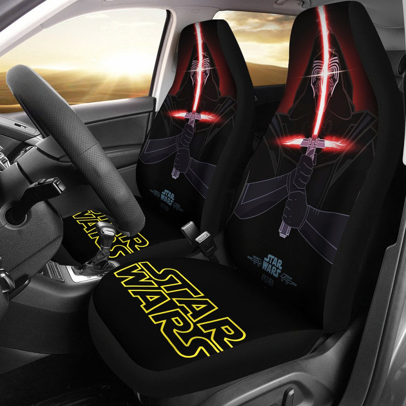 Kylo Ren Premium Custom Car Seat Covers Decor Protector Nearkii