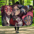 Kimetsu No Yaiba Economy Hooded Blanket Nearkii