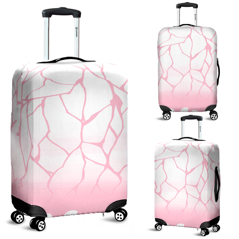 Kochou Shinobu Insect Pillar Butterfly Pink Classic Pattern Demon Slayer Kimetsu No Yaiba Luggage Covers Nearkii